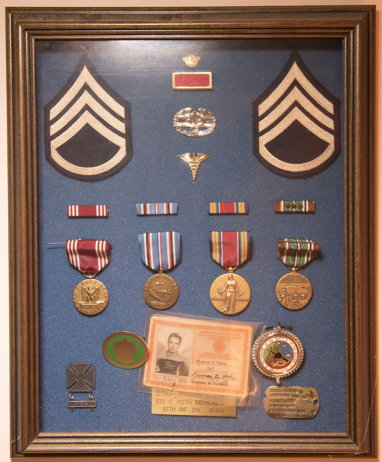 Thomas Hoke, memorabilia